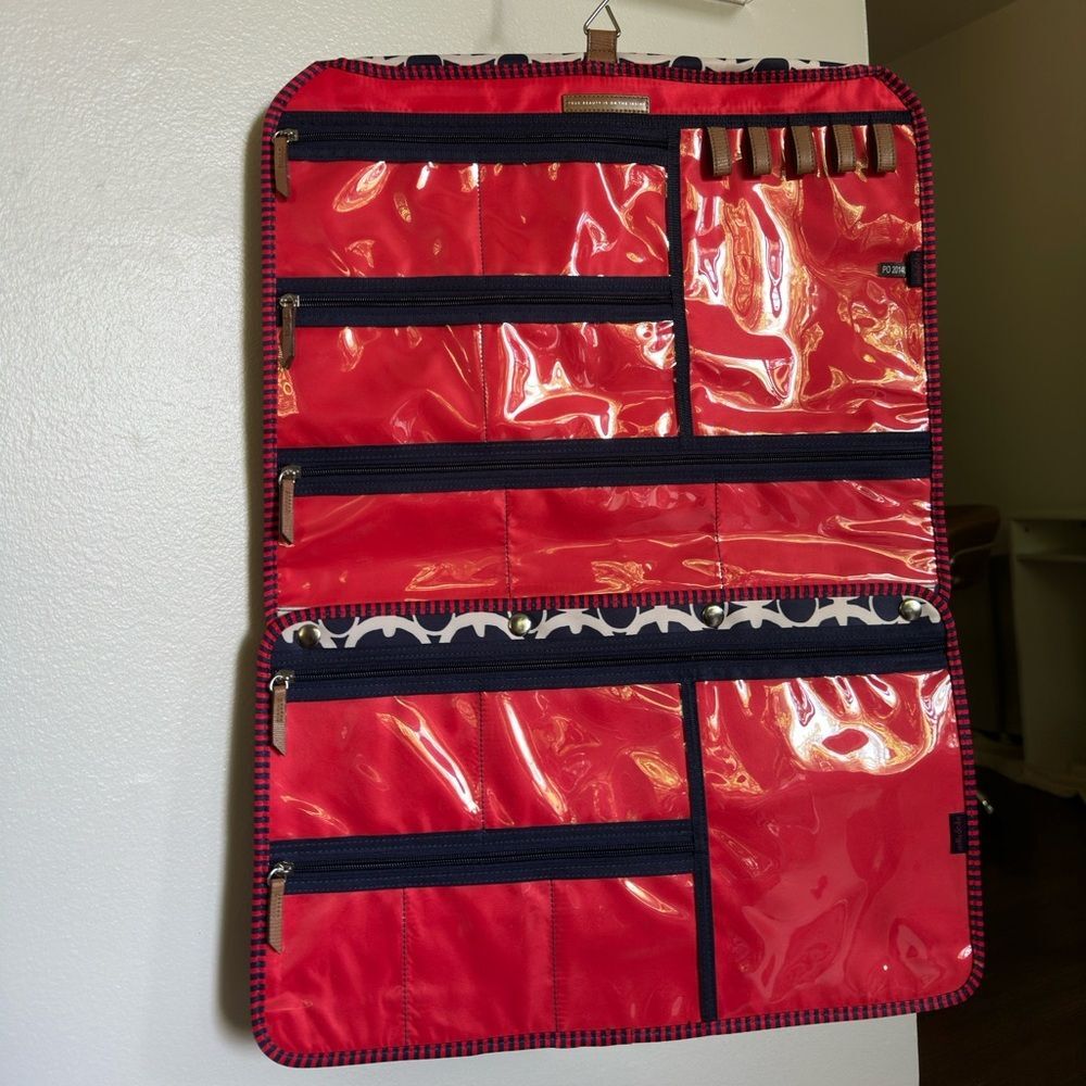 Stella & Dot Red Jewelry Organizer